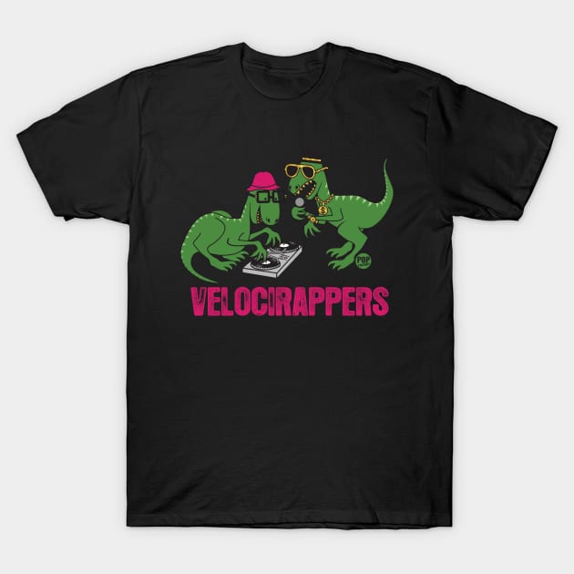 VELOCIRAPPERS T-Shirt by toddgoldmanart